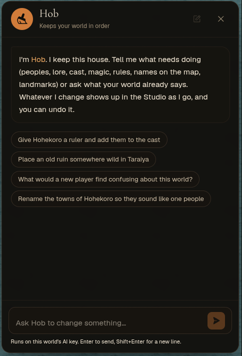 World Studio: Meet Hob